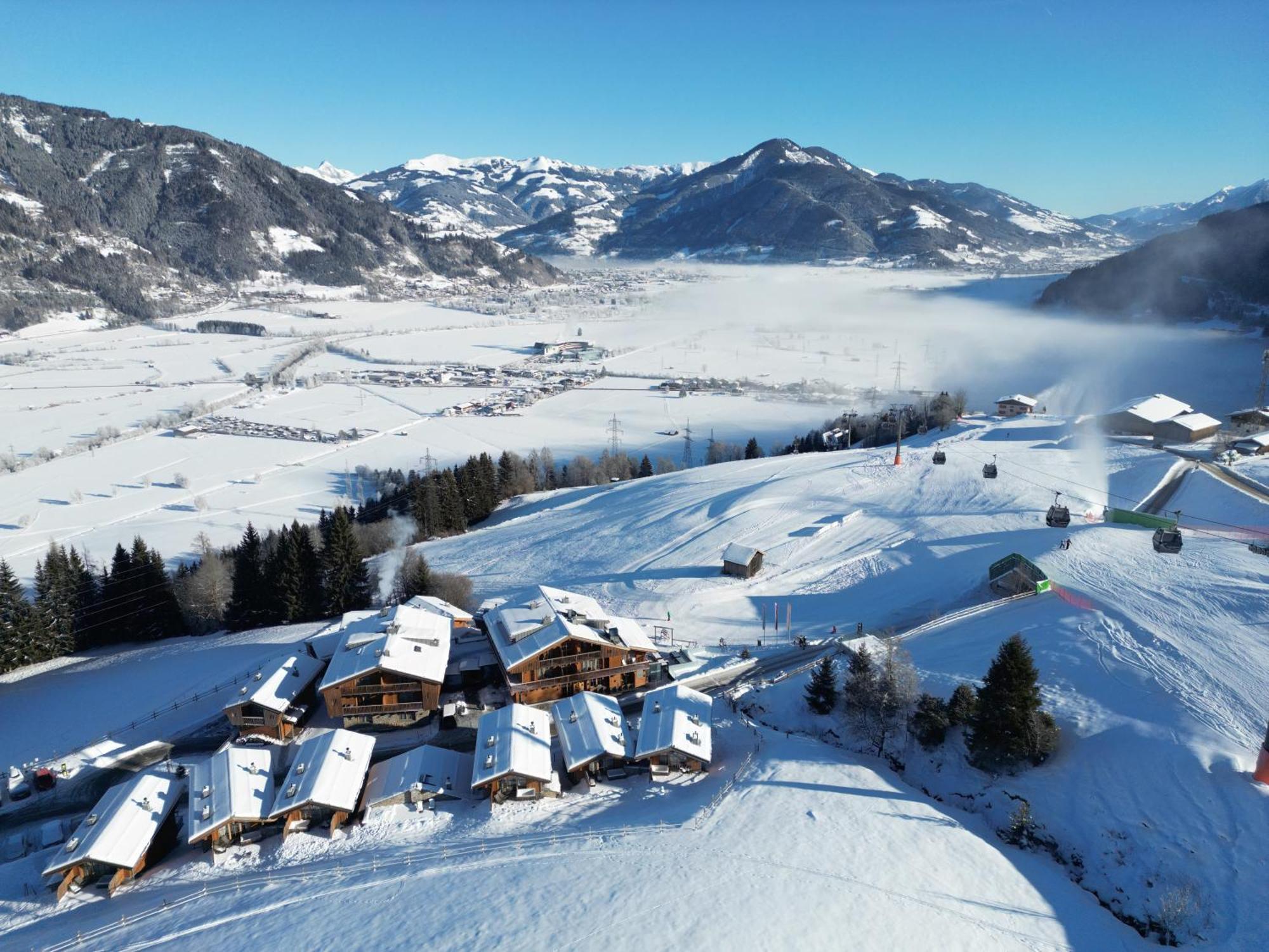 Zaglgut Hotel-Chalets Wellness & Views With Summer Card Included Kaprun Bagian luar foto
